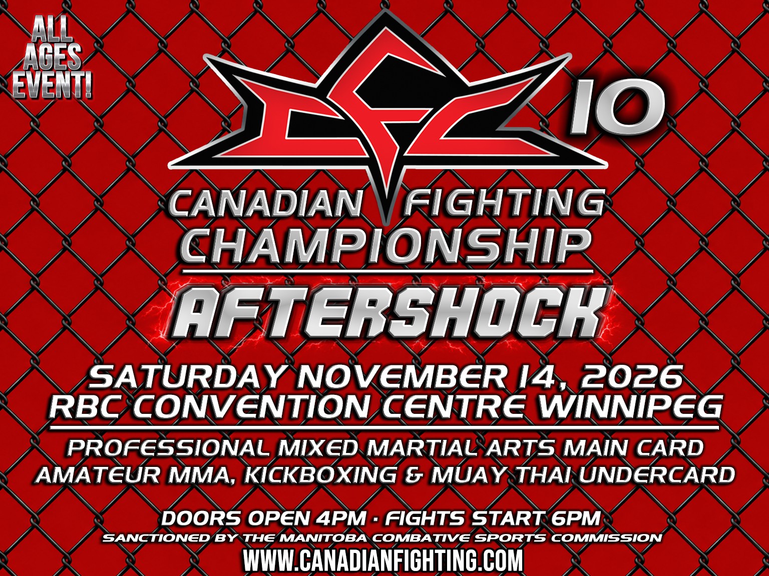 Logo for Event showing letters CFC